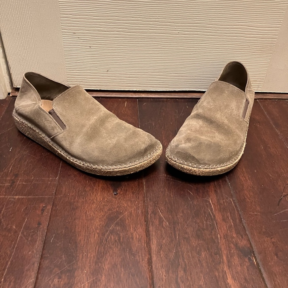 Birkenstock Women's Tan Slip-On Shoes Callan